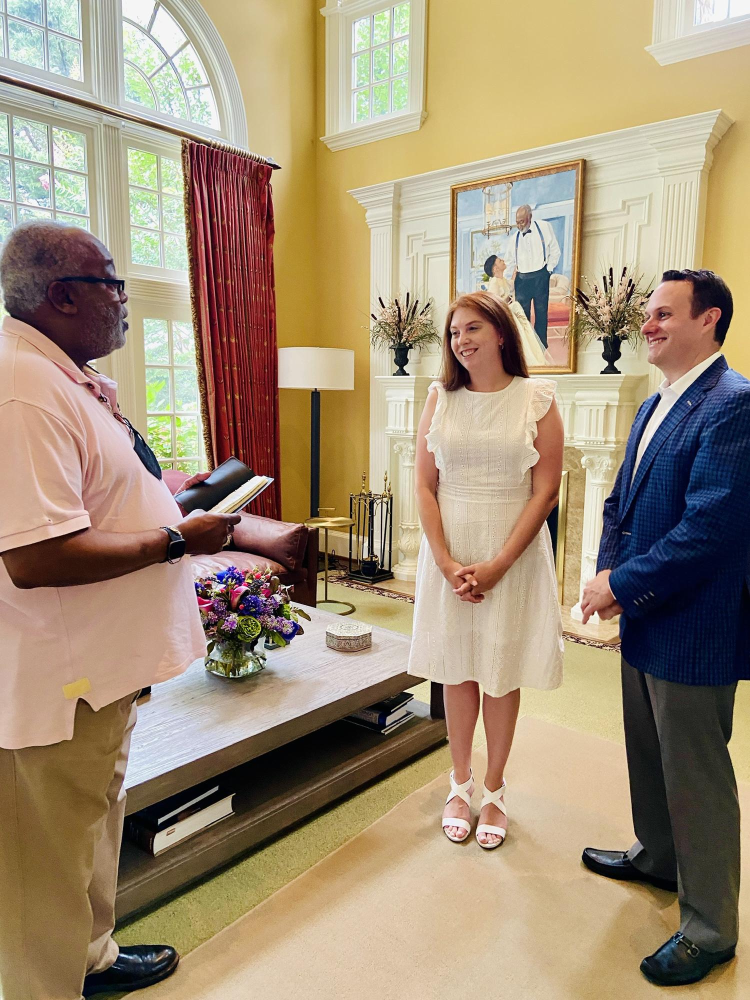 August 29, 2021 - surprise, we eloped!