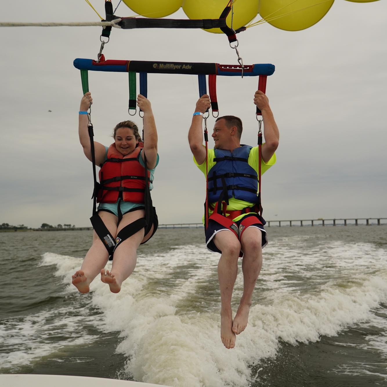 Nates first time parasailing!!! OCMD 2023