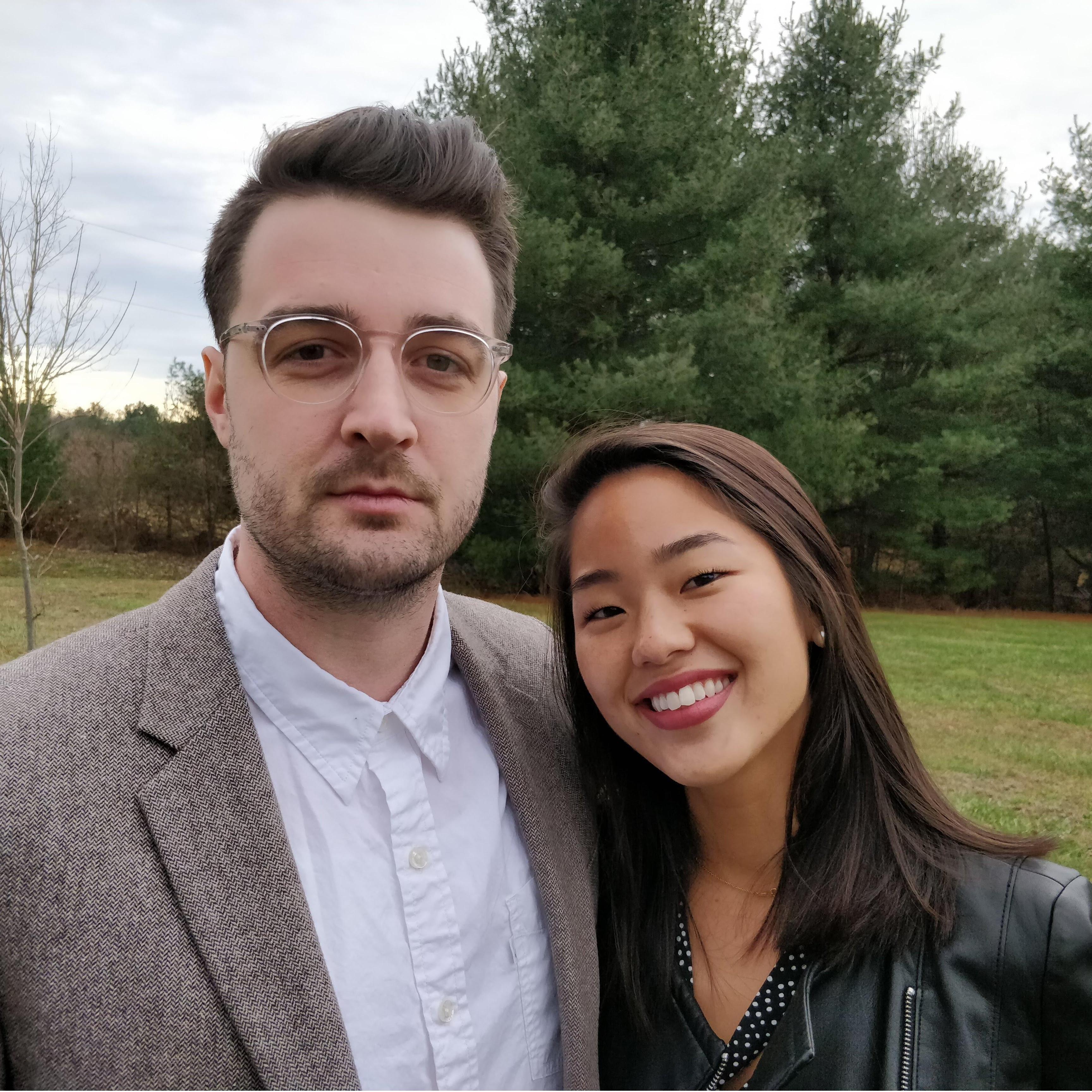 Mr. and Mrs. Evans being happy...?! Waverly, OH Winter 2019
幸せそうなエバンス夫妻。。。?