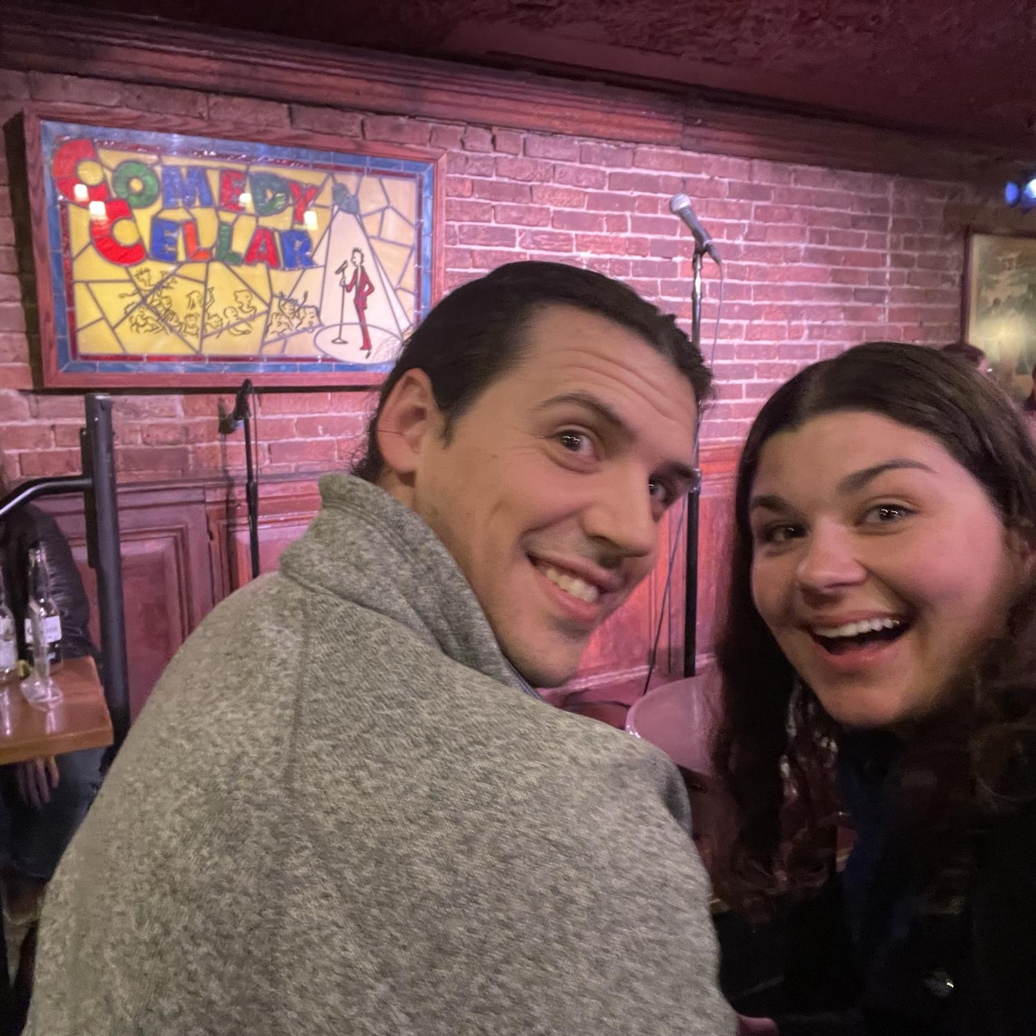 We made sure to make a stop at the comedy cellar during our time in NYC, I still had some tears of laughter in my eyes right after the show.