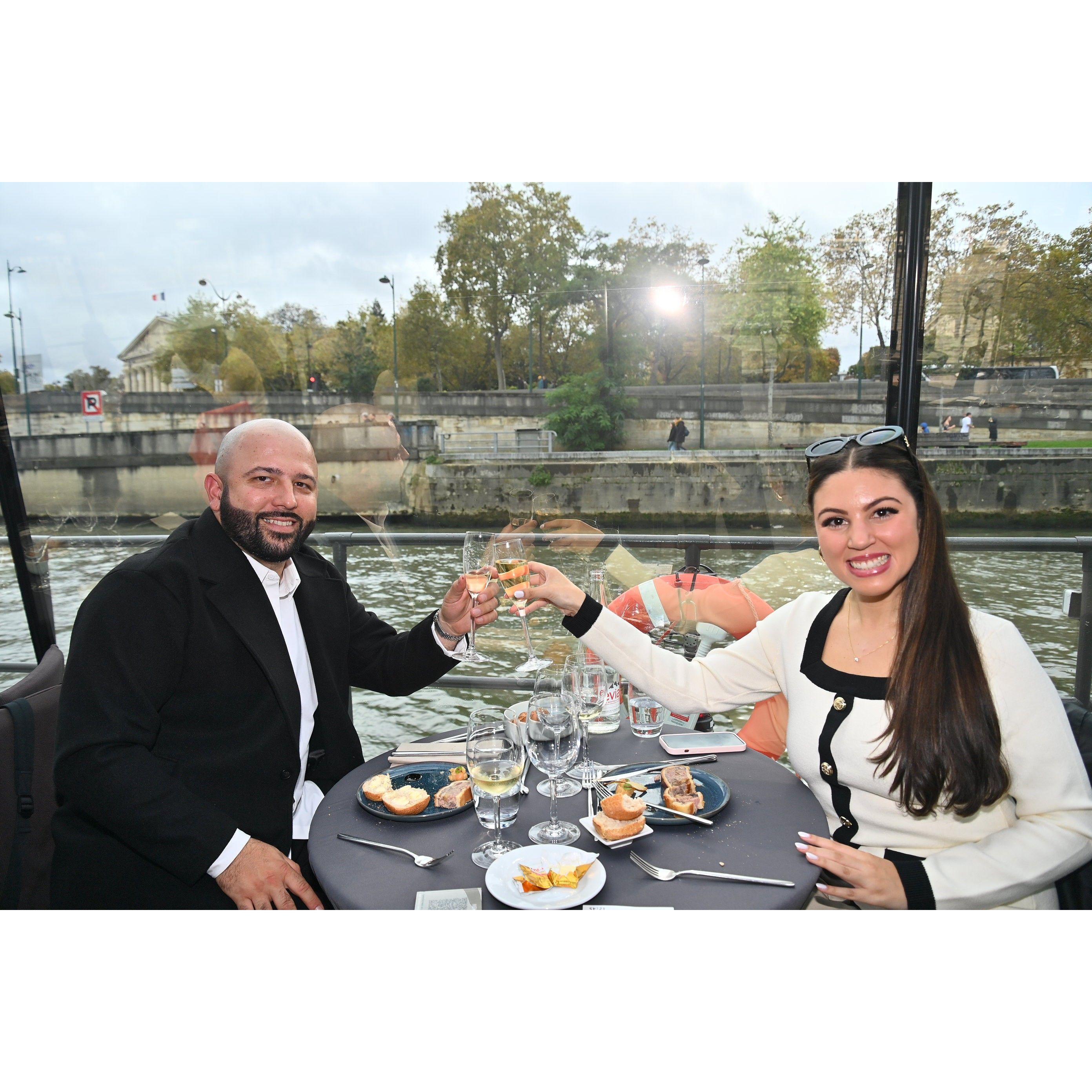 Last photo as boyfriend and girlfriend in Paris on my birthday, November 2023.