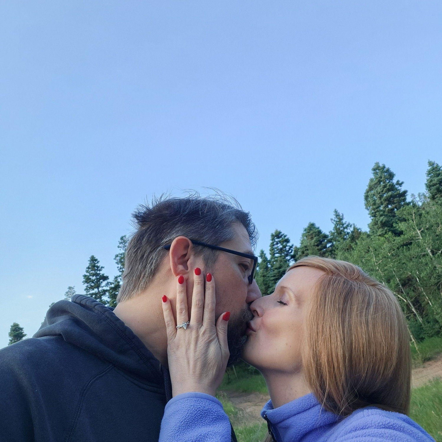 The morning after I said "Yes!"