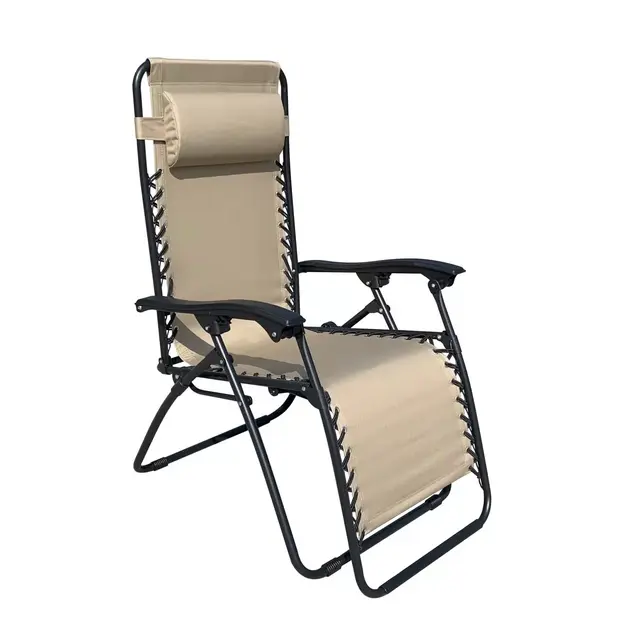 Destination Summer Zero Gravity Chair in Tan