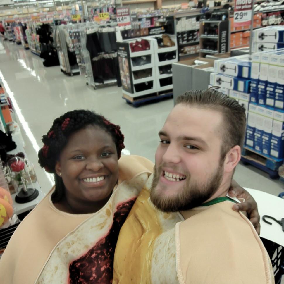 Found our Halloween Costumes last year lol