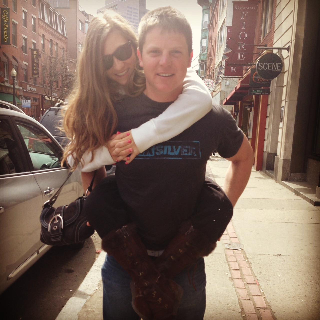 Jillian and Billy in Boston, MA (2013)