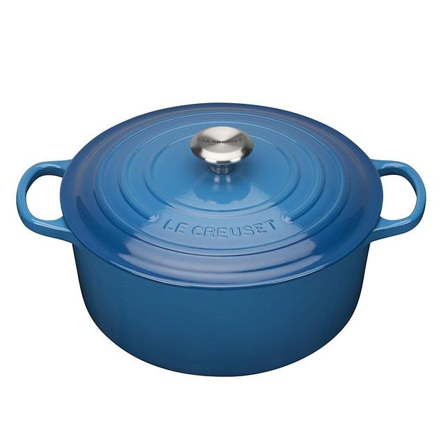 Le Creuset Enameled Cast Iron Signature Round Dutch Oven, 9 qt., Marseille