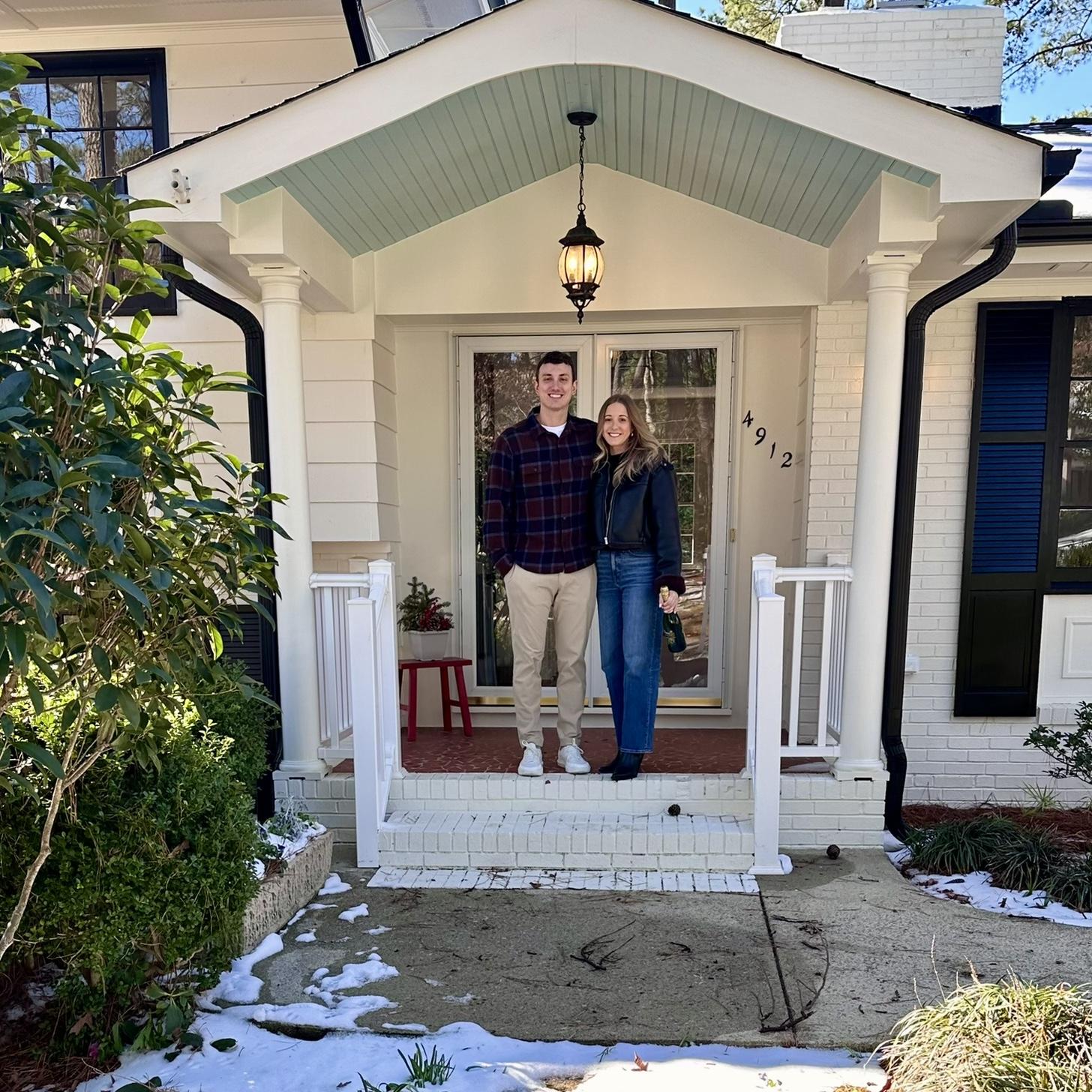 Becoming homeowners, our closing day