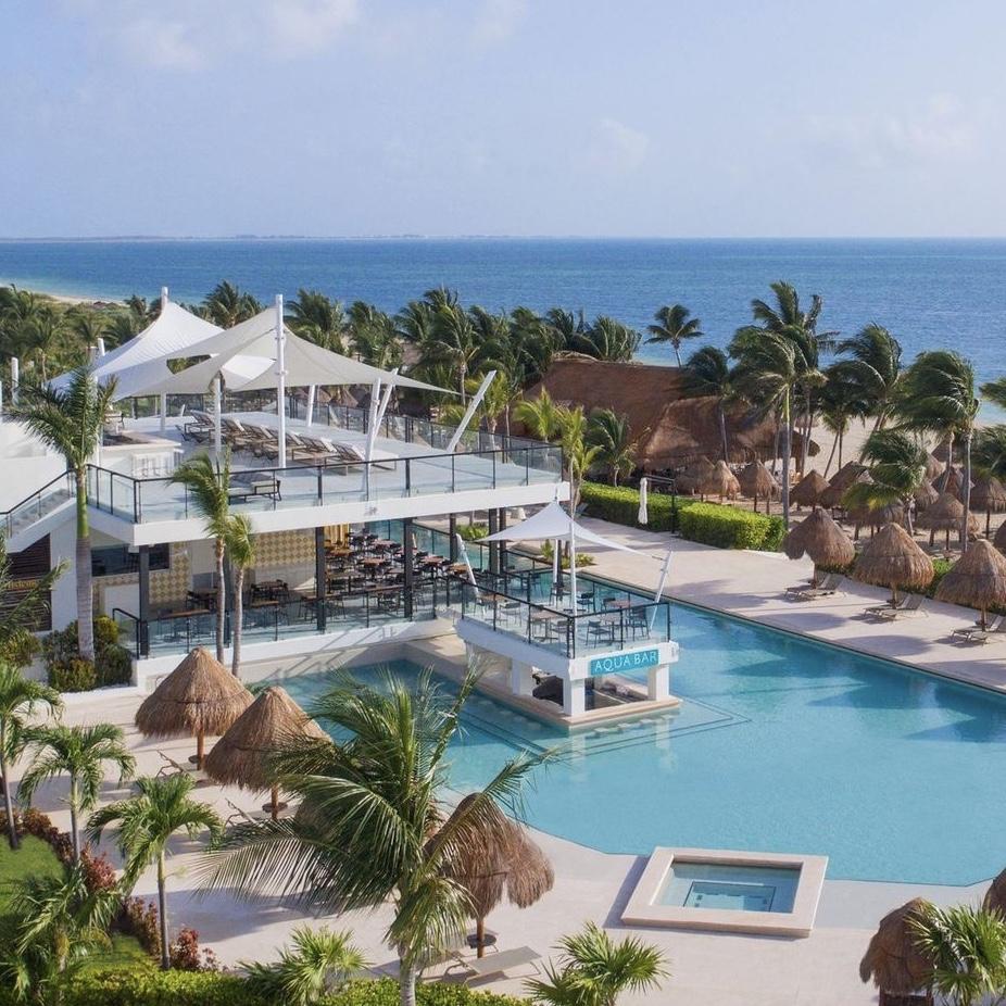 Adults only swim up bar
