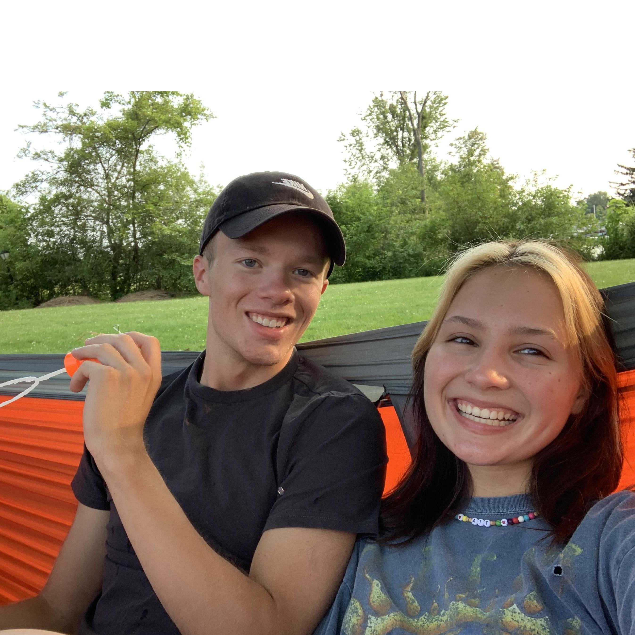 Went to Lake Wawasee over the summer (2021) with Tia's family.