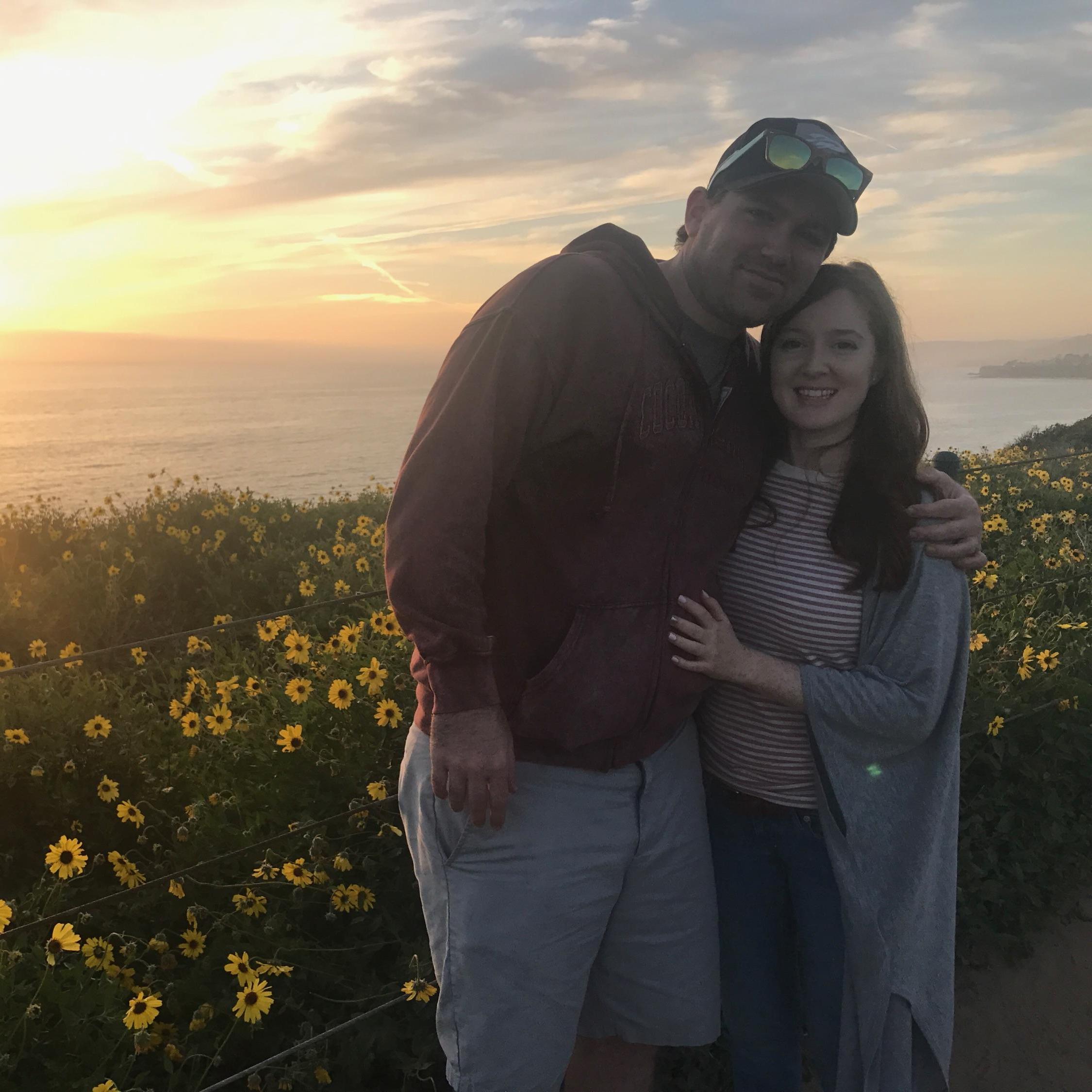 The day Brent asked me to marry him. He picked the best spot!