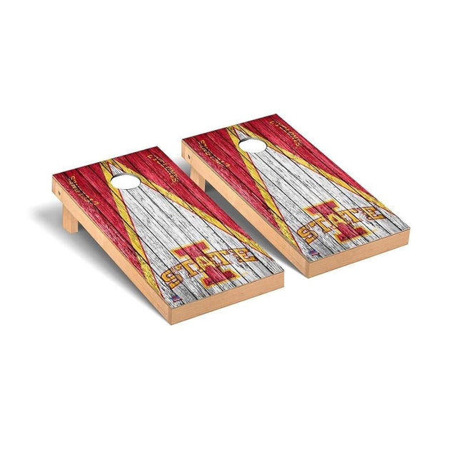 College Team Cornhole Boards, 2x4 Premium Corn Hole Game Set, Officially Licensed Cornhole Game, Perfect for Tailgates