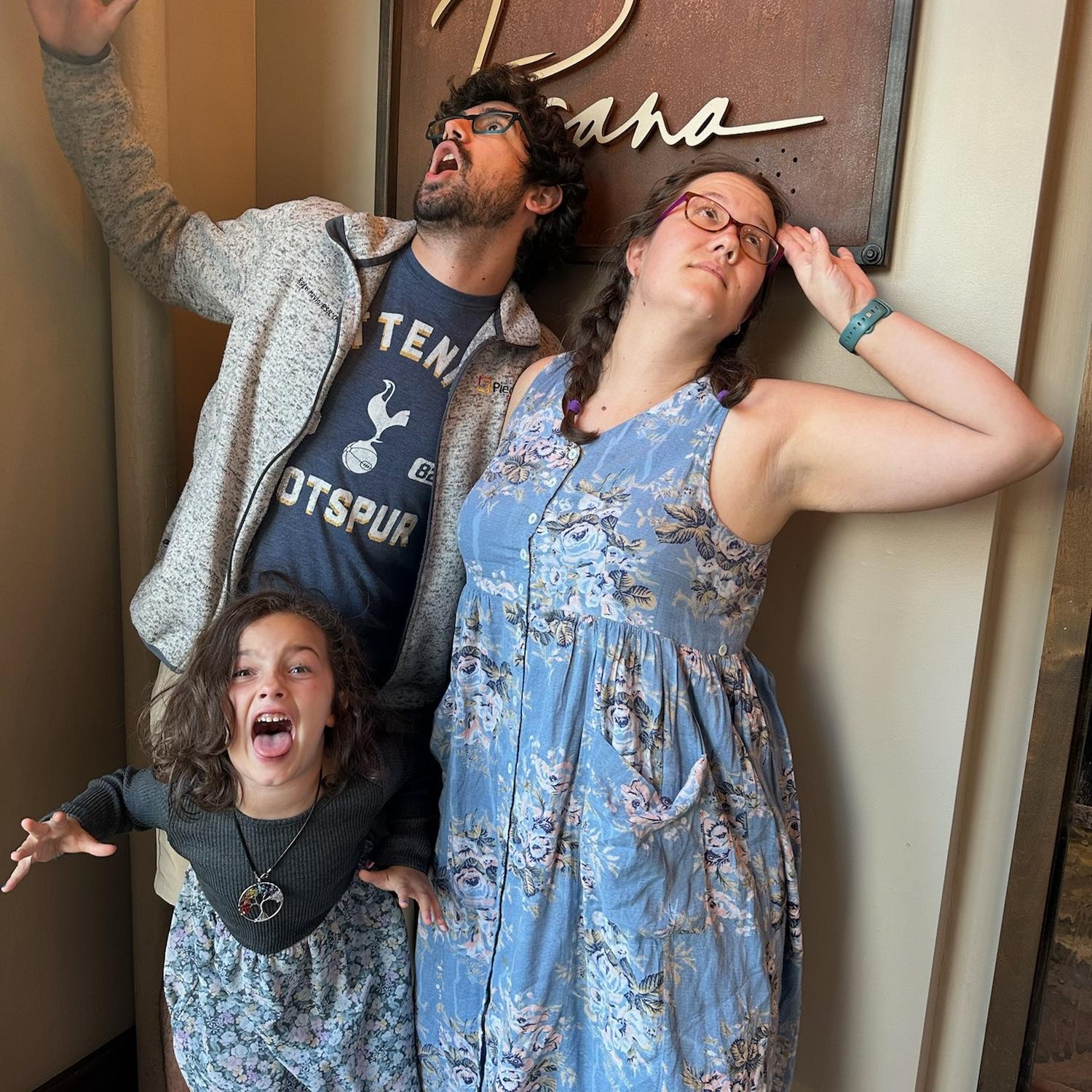 Just being silly! 
3/24