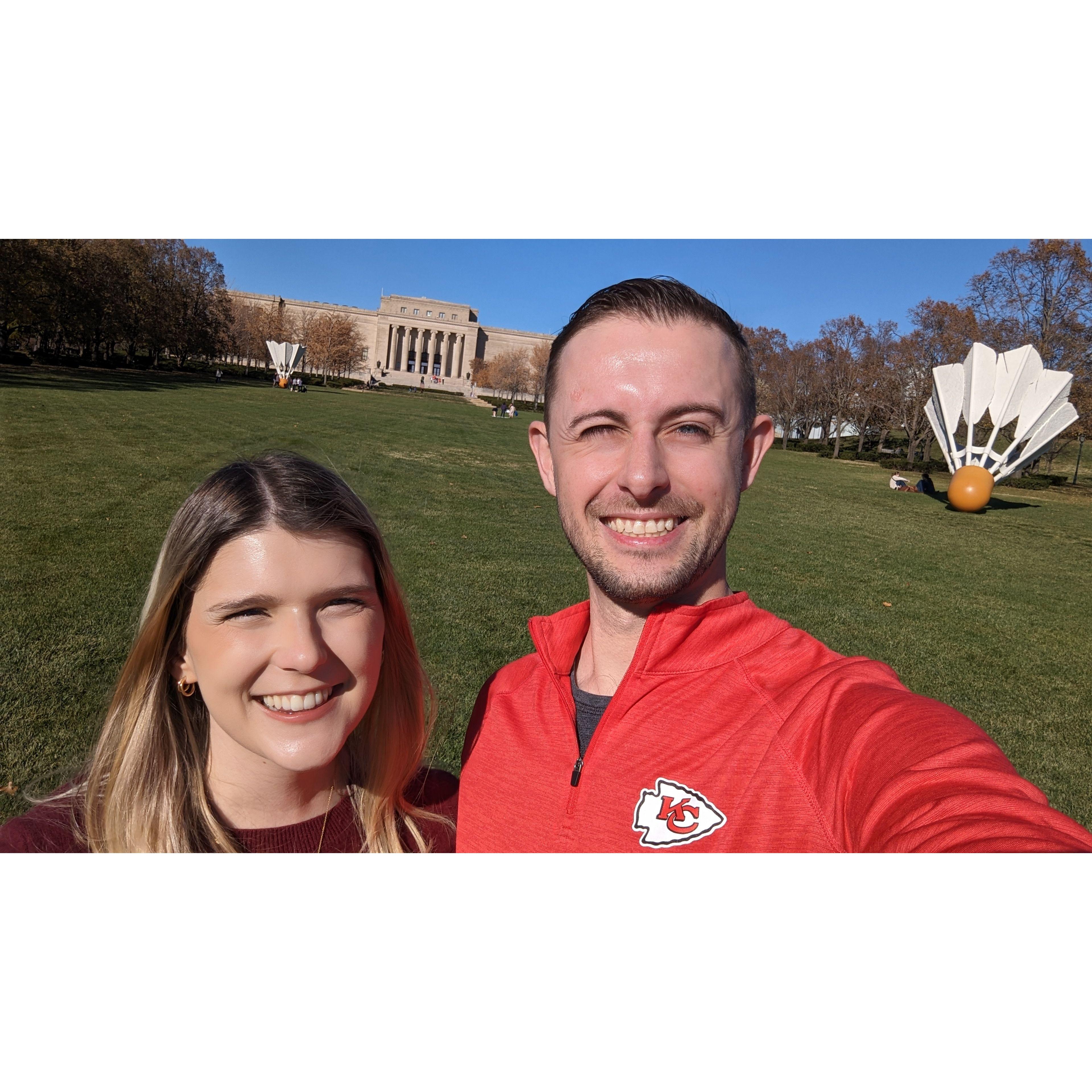 Our third date at the Nelson