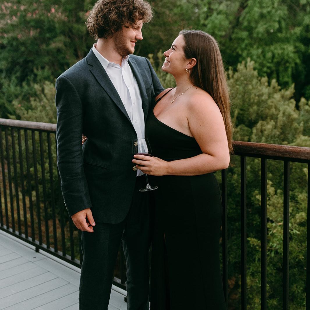 Kiana and Dans Engagement