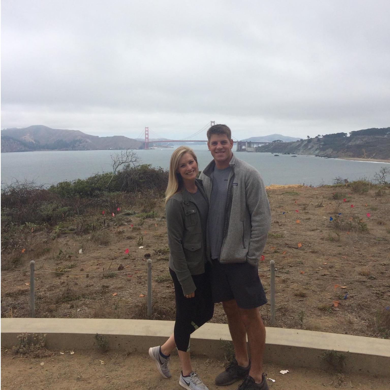 Our first weekend together in San Francisco in 2016!