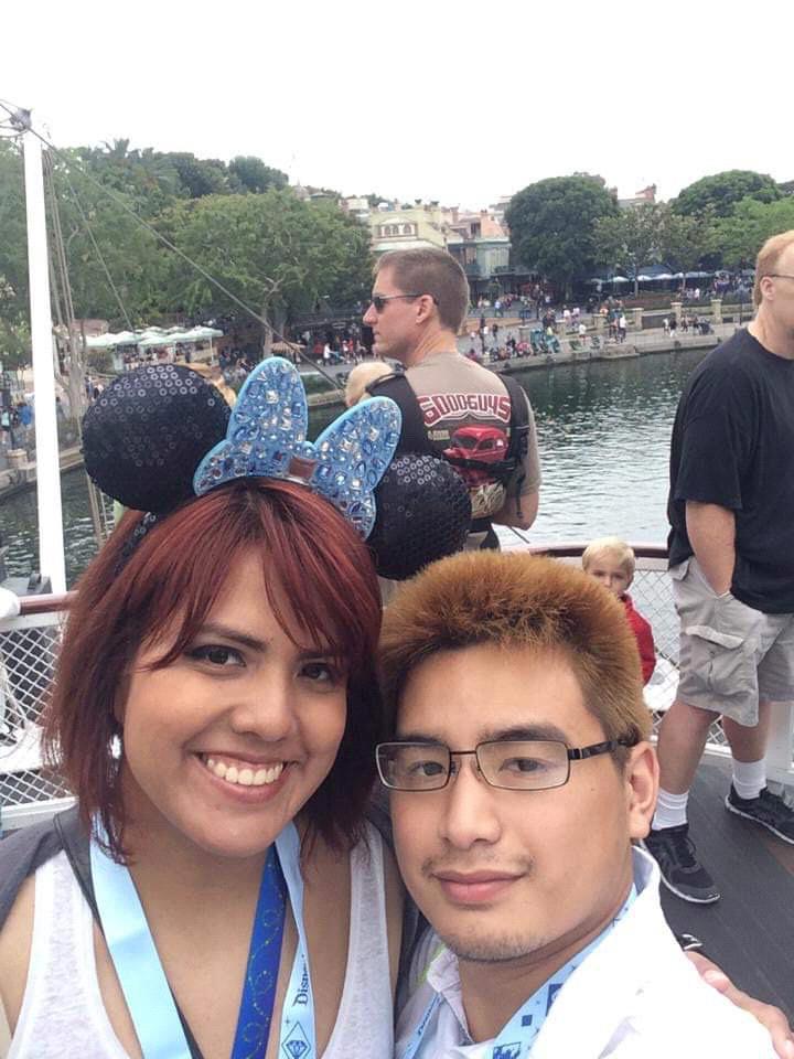 Our First Anniversary! Our first trip together, Disneyland !