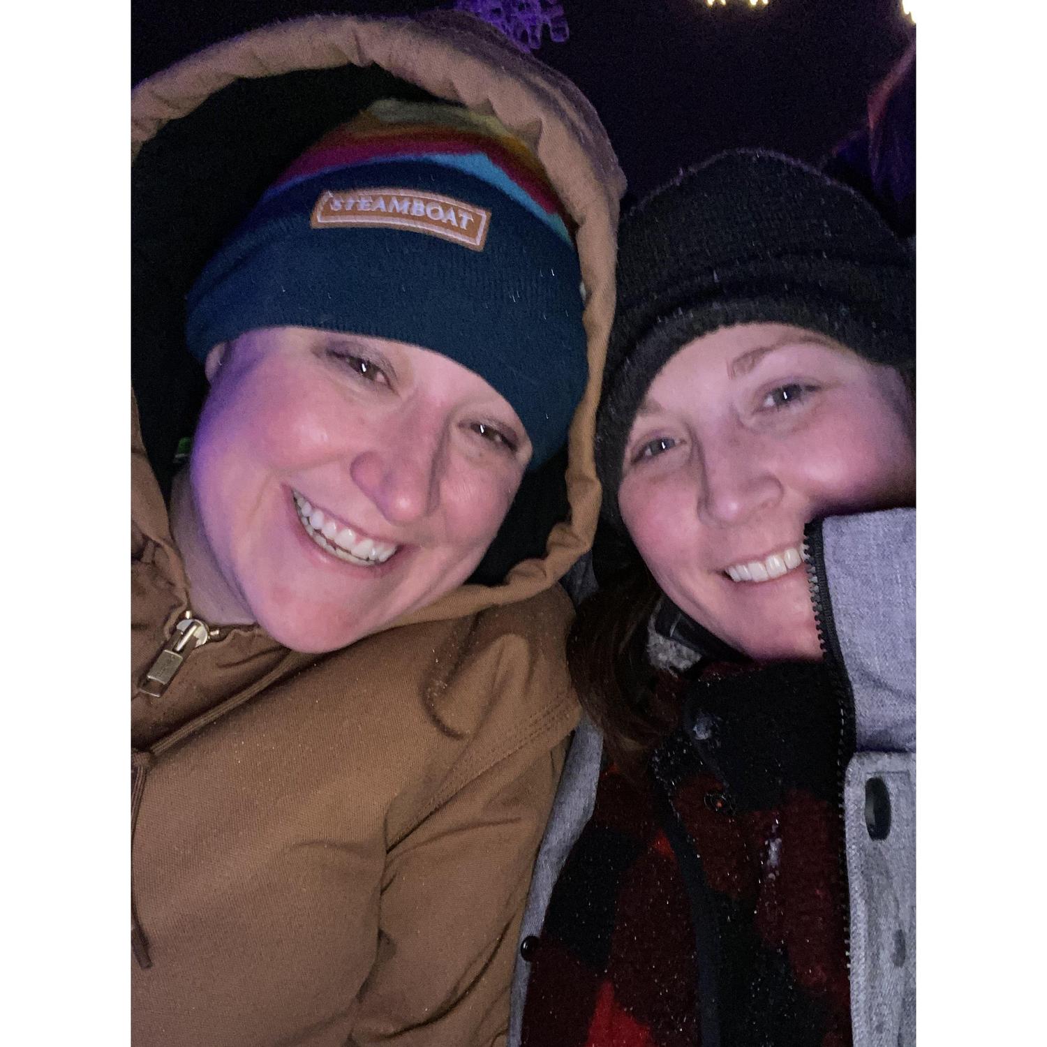 Our first photo together!