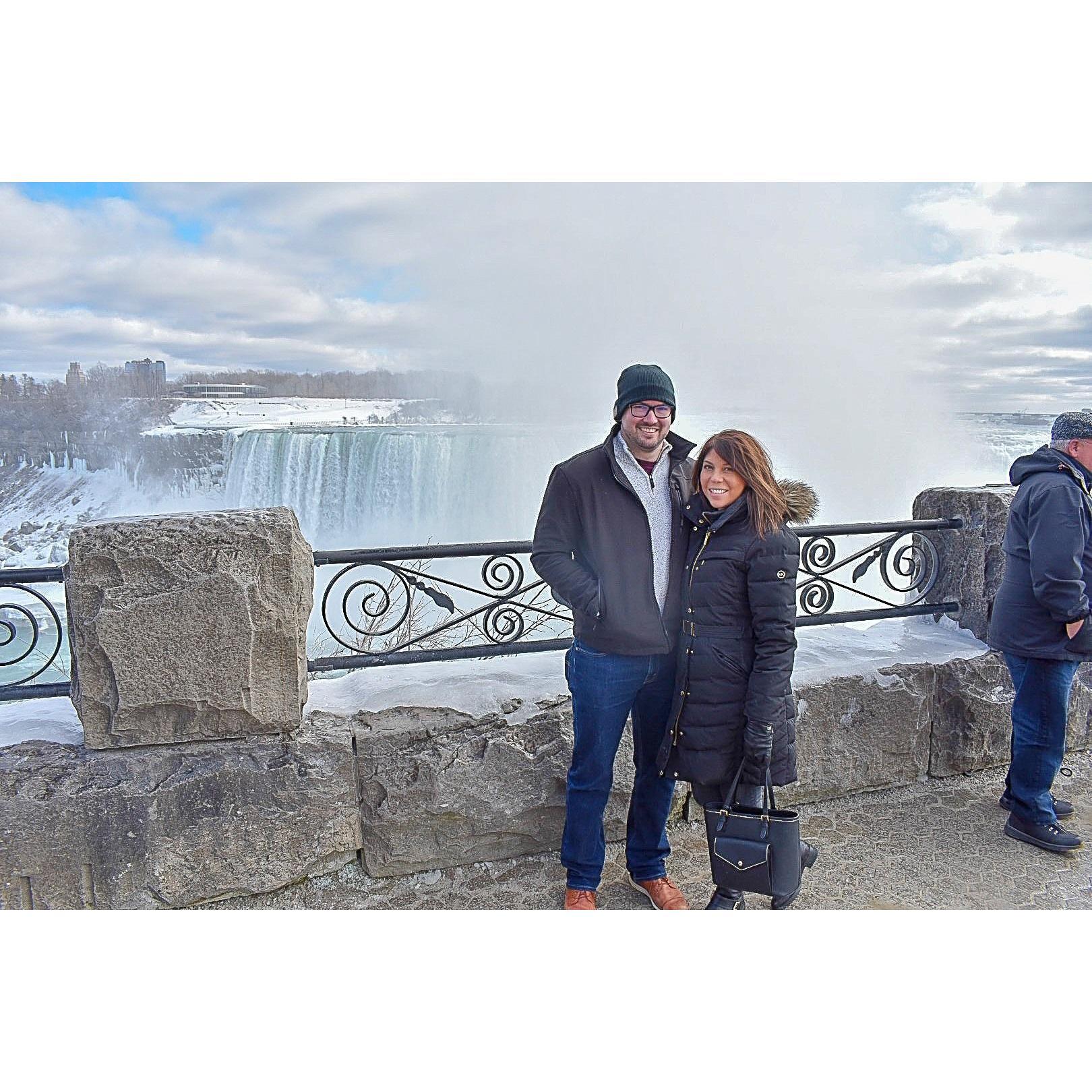 Zeb's first trip to Niagara Falls