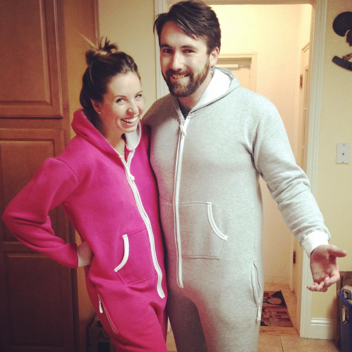 Couples that onesie together, funsie together!