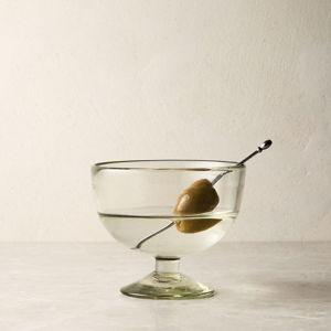 Recycled Mexican Glassware Coupe (Set of 4)
