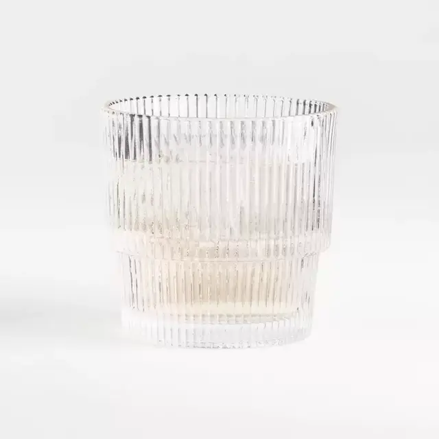 Atwell Ribbed Double Old-Fashioned Glass