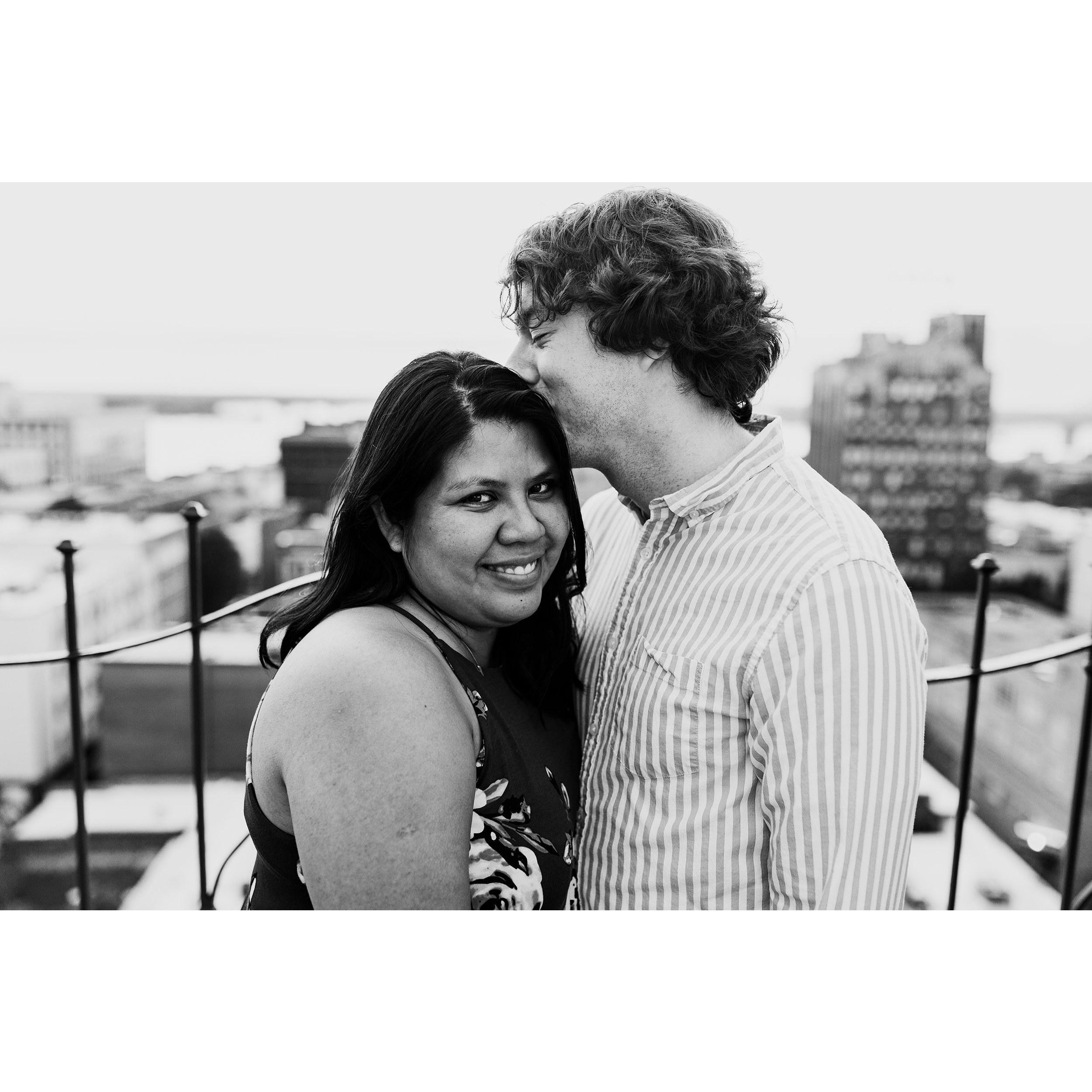 I might have cried before the picture was taken.
