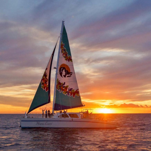 Sunset Boat Cruise on Honeymoon