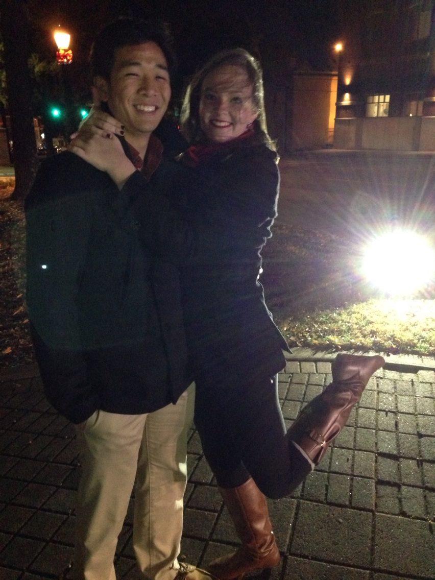 We always loved cheering on our dawgs and strolling through Athens together.