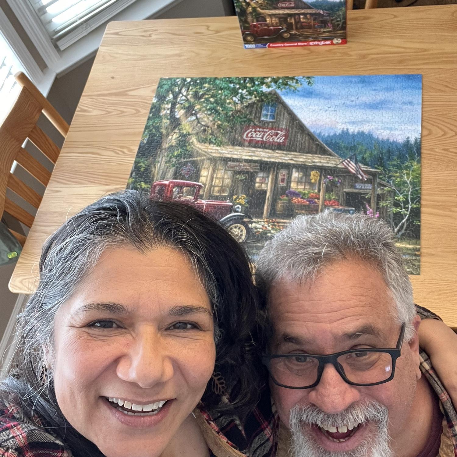 We work very well together ~ puzzle #1 complete 🧩