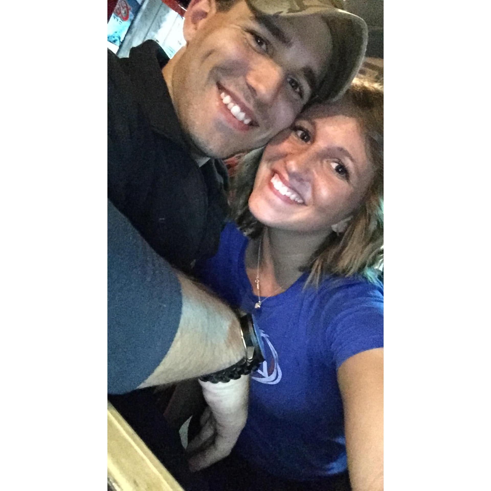 The first night we met!