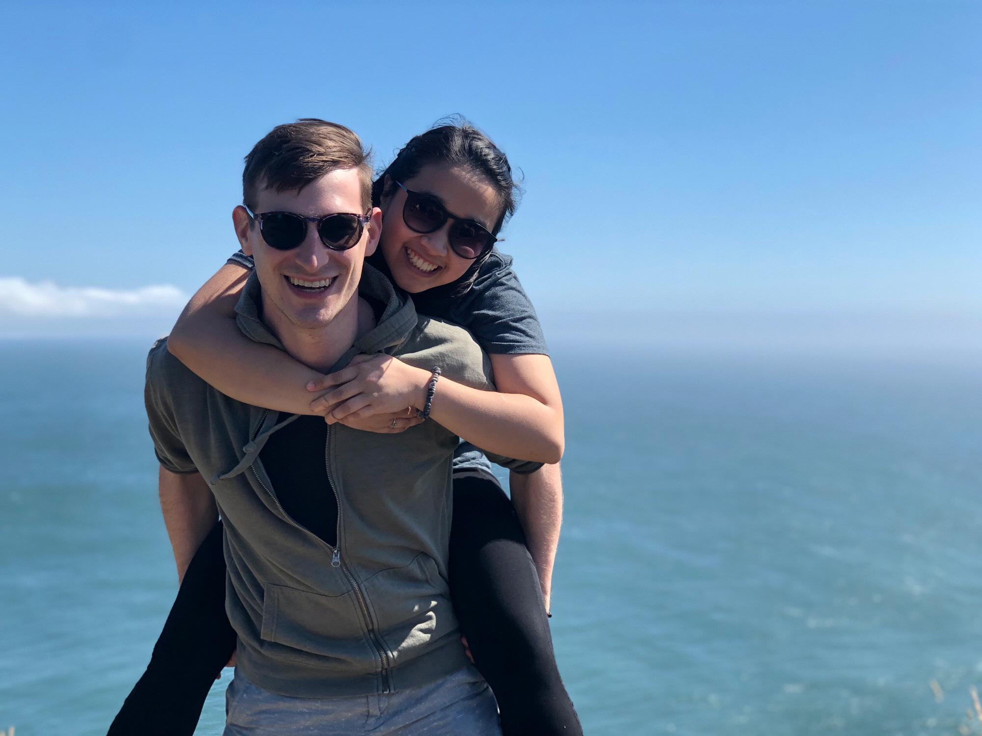 Celebrating Josh’s 31st birthday with a hike at one of his favorite places: Cannon Beach!