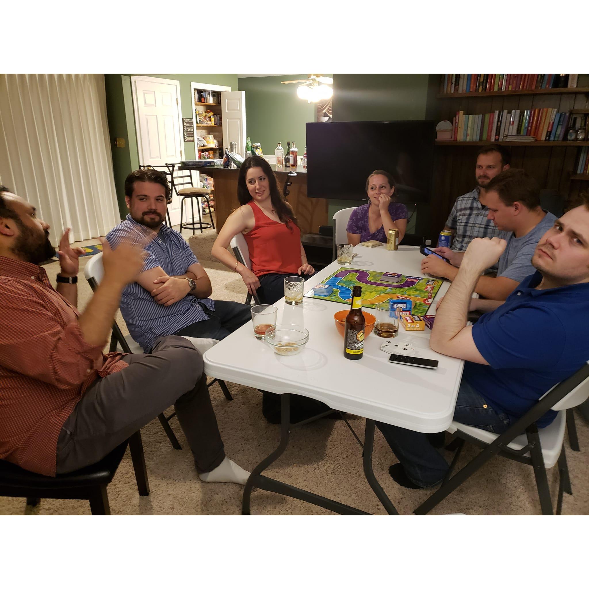 July 2018 with Mohit, Mike, Evin, Adam, and Sebby