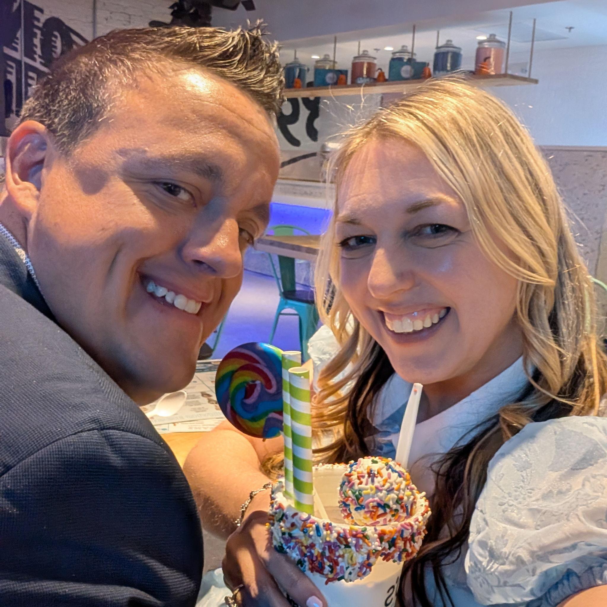 Behind the Scenes for the Engagement Pics