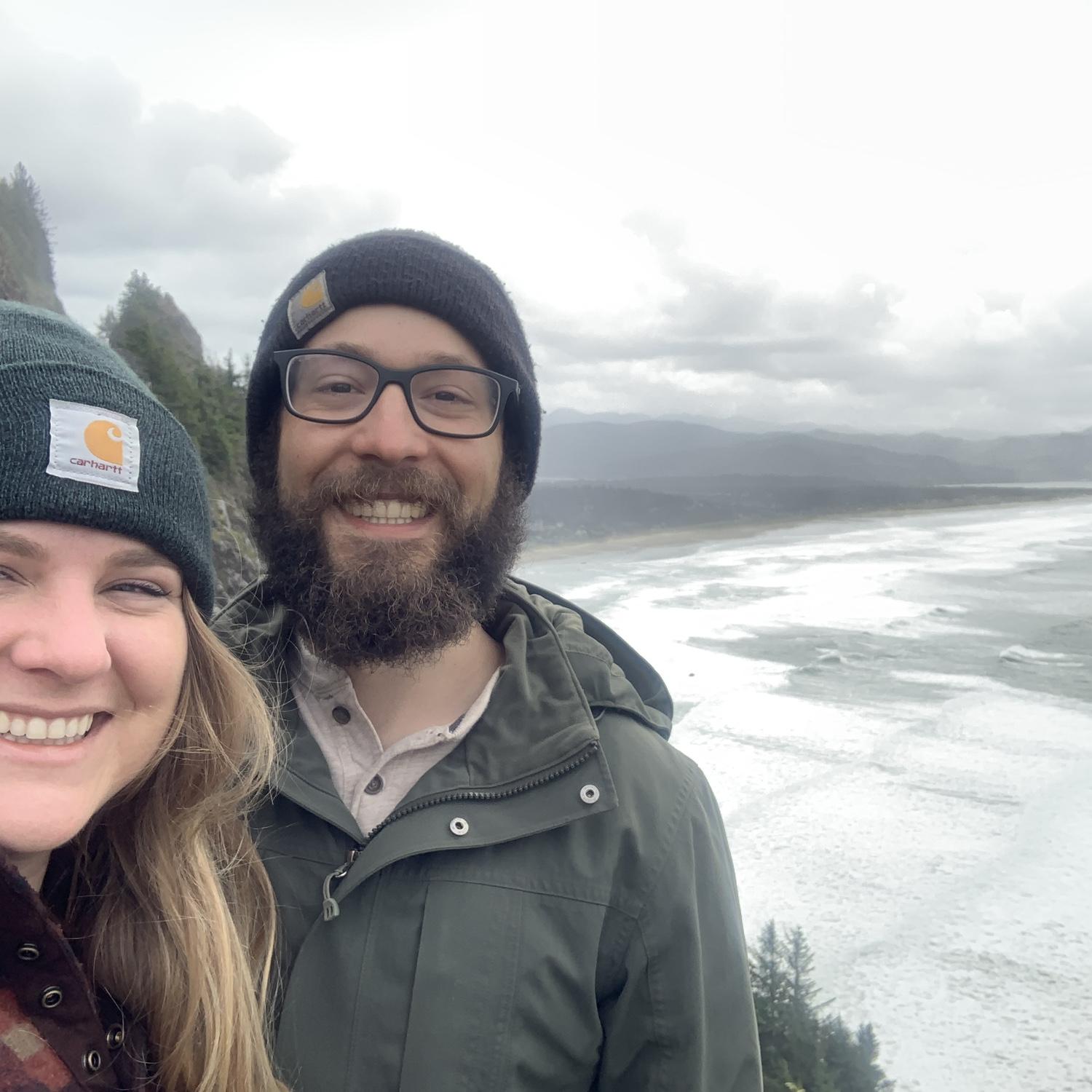 Work trip turned fun trip on the Oregon Coast, 2019. If you're ever there, visit the Tillamook Creamery. Kelly won't stop telling everyone to do this.