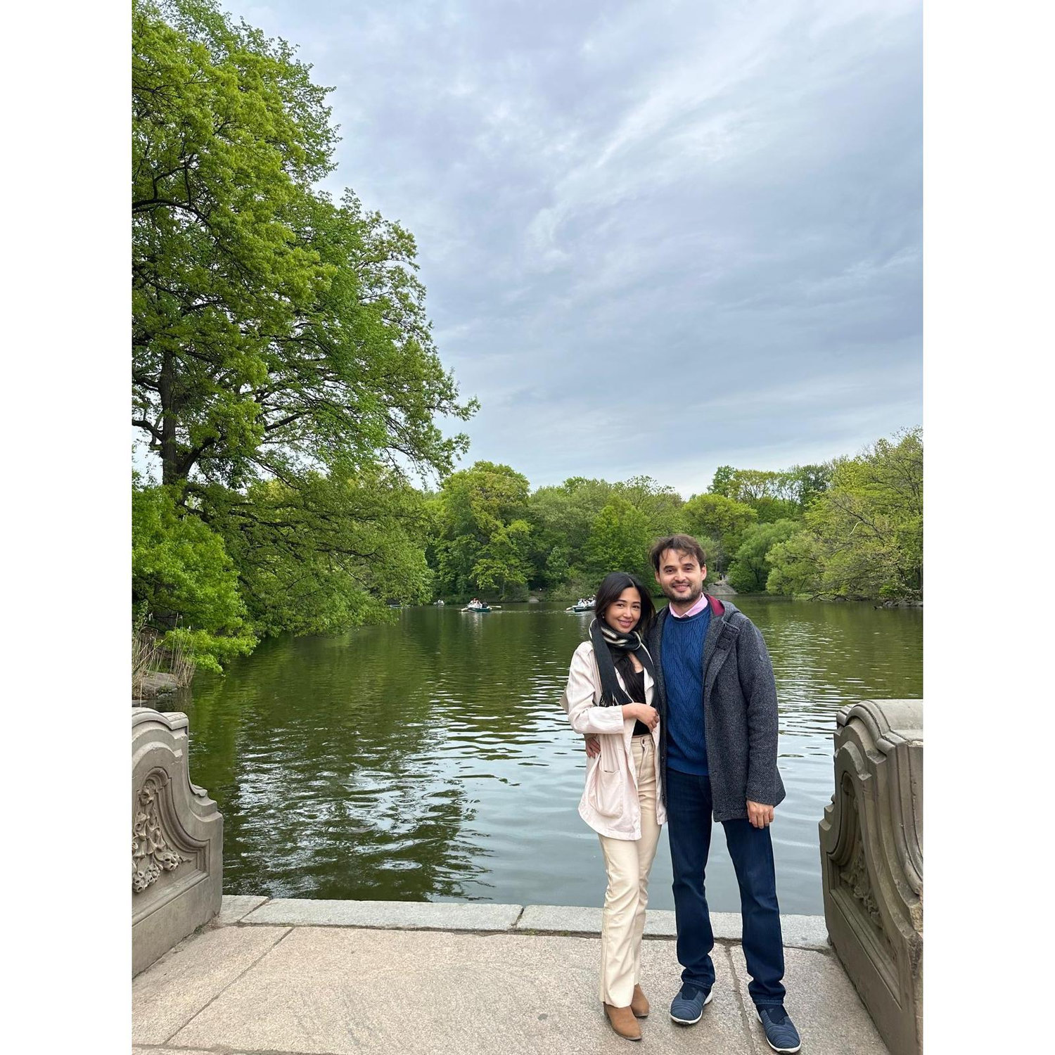 Second date, first photo together! May, 2024