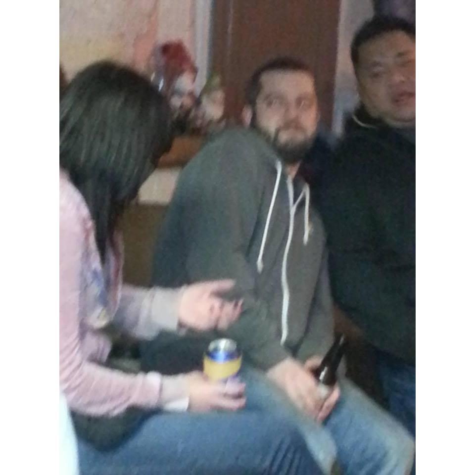 The first "photo" ever taken of us!