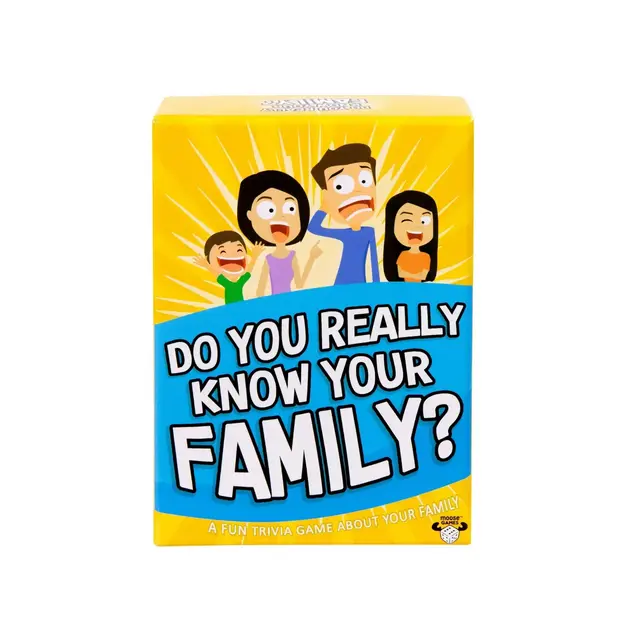 Do You Really Know Your Family? Board Game