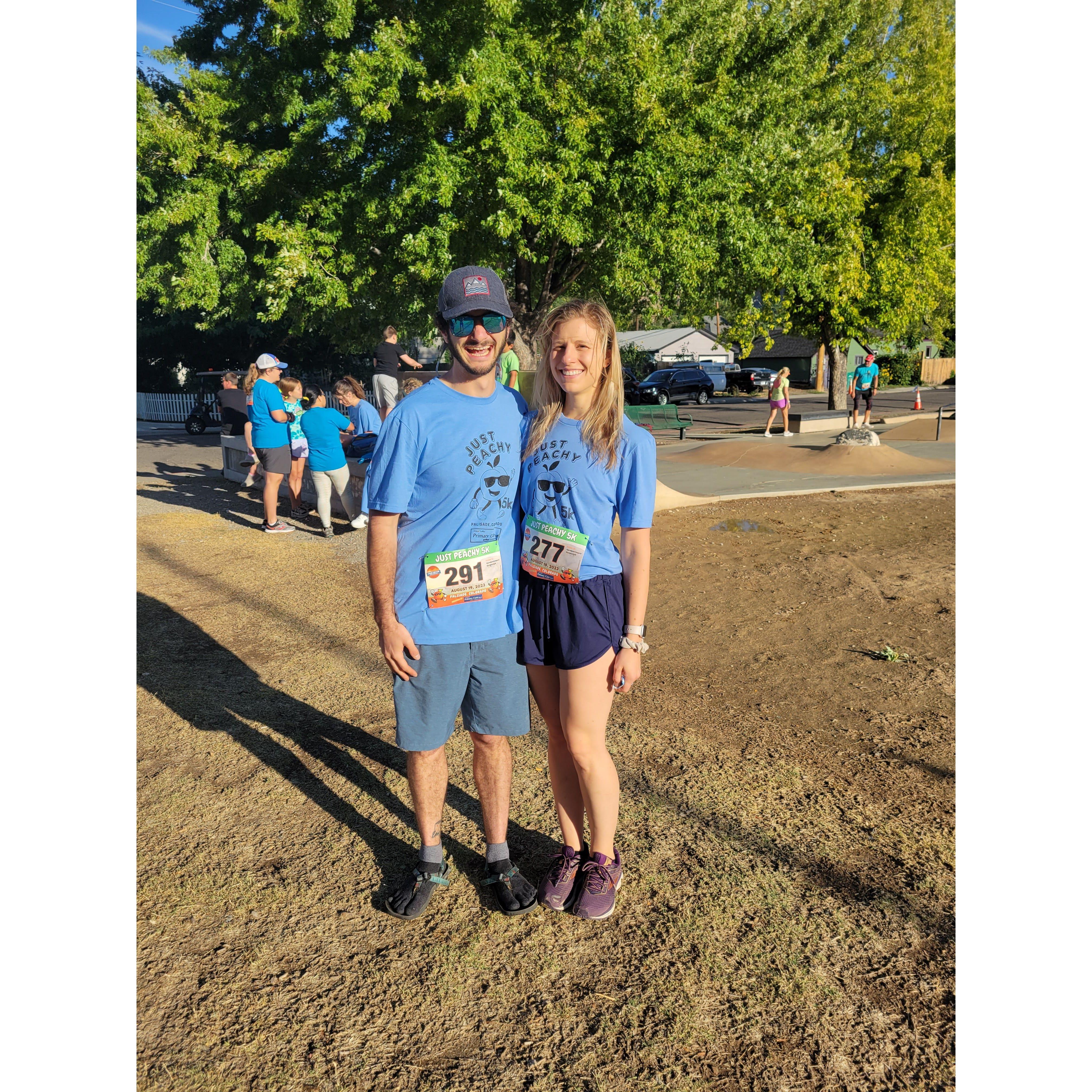 Our very first 5K together!