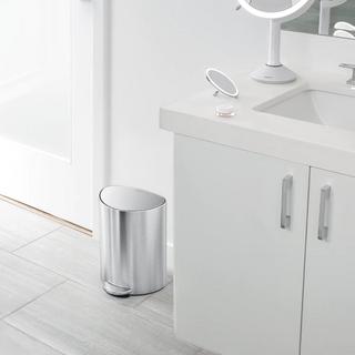 Gallon Semi-Round Step Trash Can