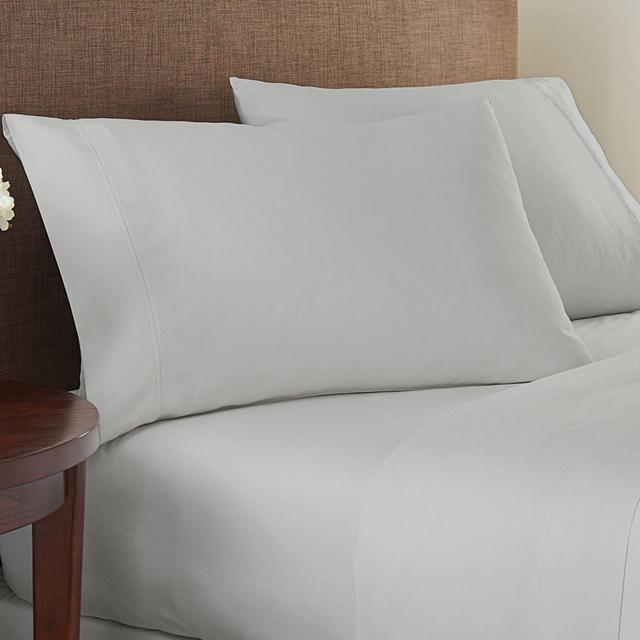 Park Hamilton™ Solid 1200-Thread Count Cotton Queen Sheet Set in Dawn Blue