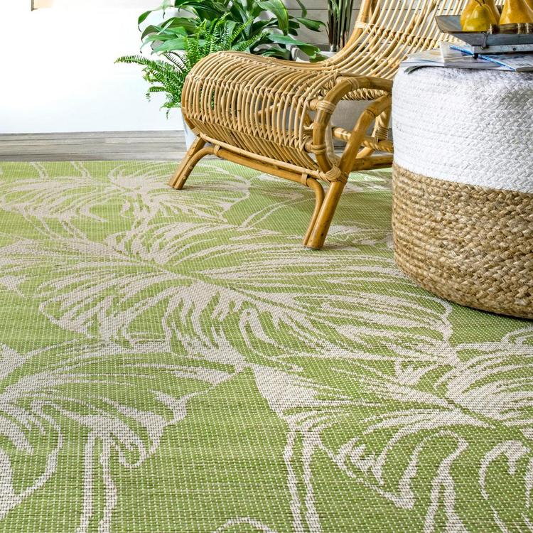 Nuloom Rugs Belle Palm Leaves Area Rug Zola