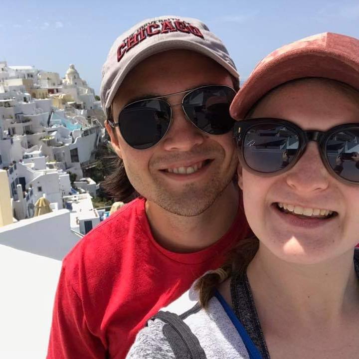 Spring 2017. We took an amazing trip to Europe. First stop: Santorini, Greece
