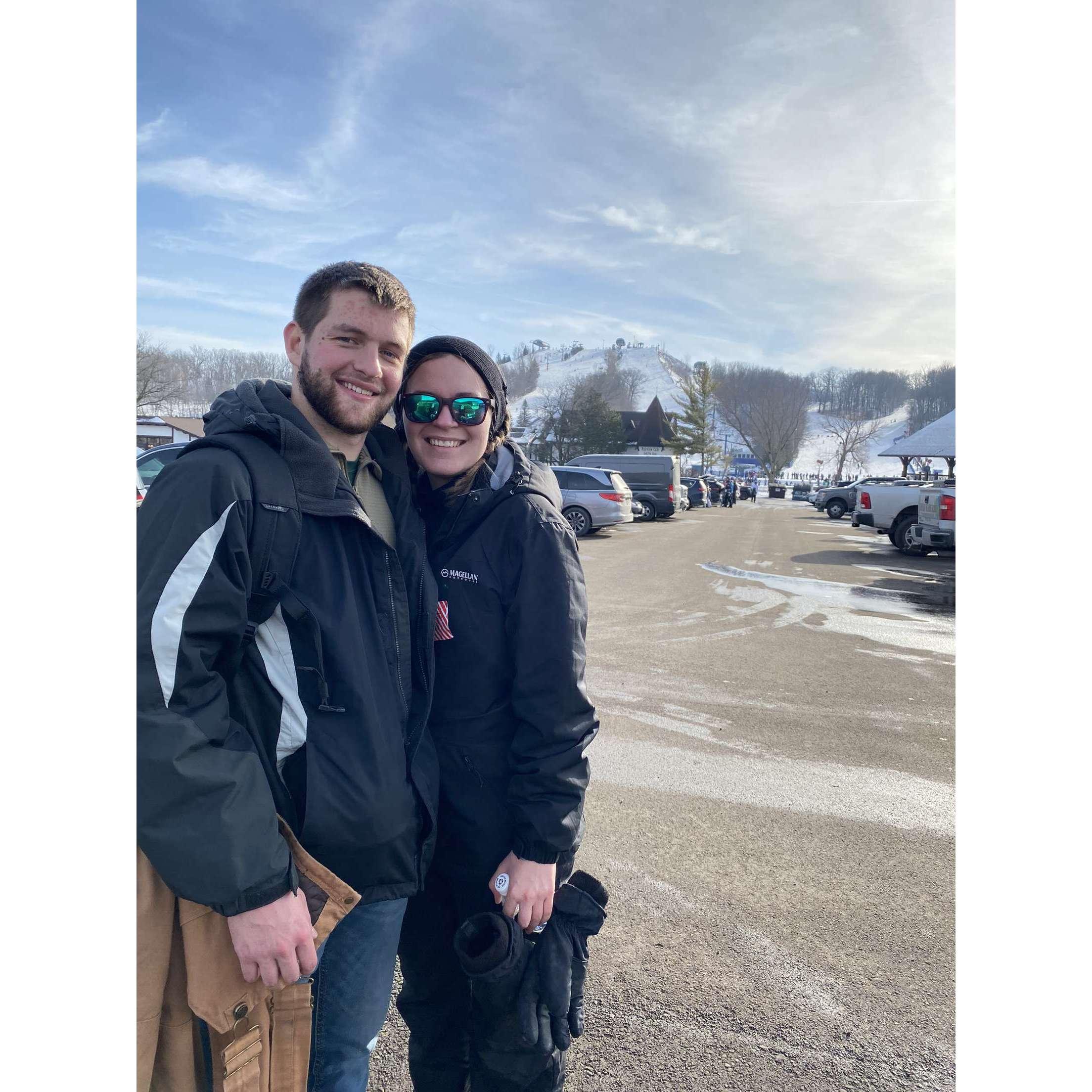 Skiing in Wisconsin