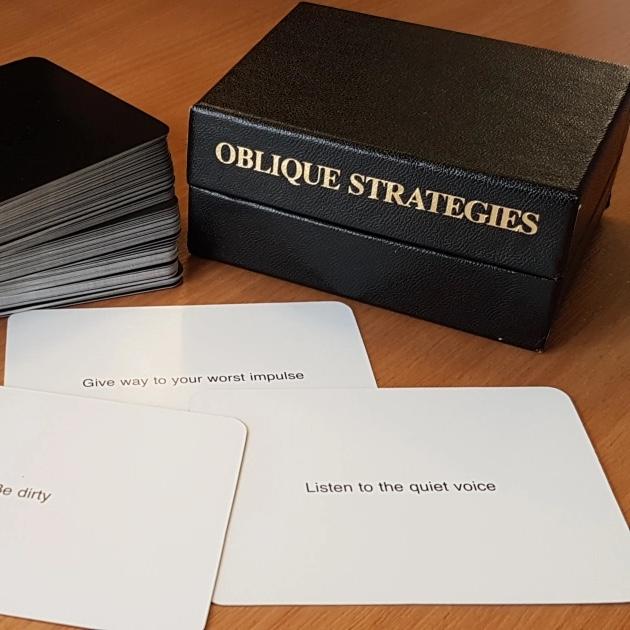Brian Eno’s Oblique Strategies