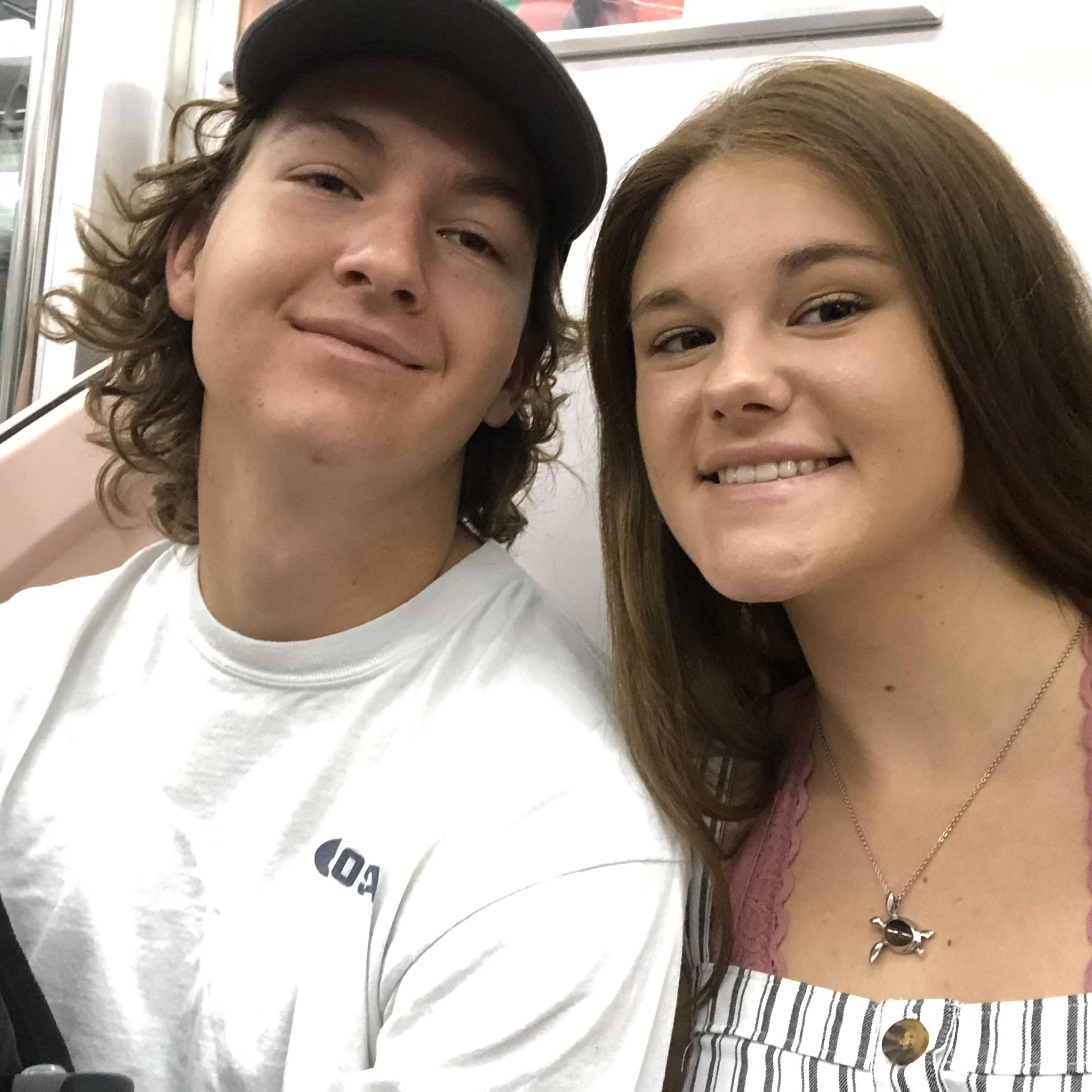 Summer 2019, our ride on a train in Tokyo, Japan