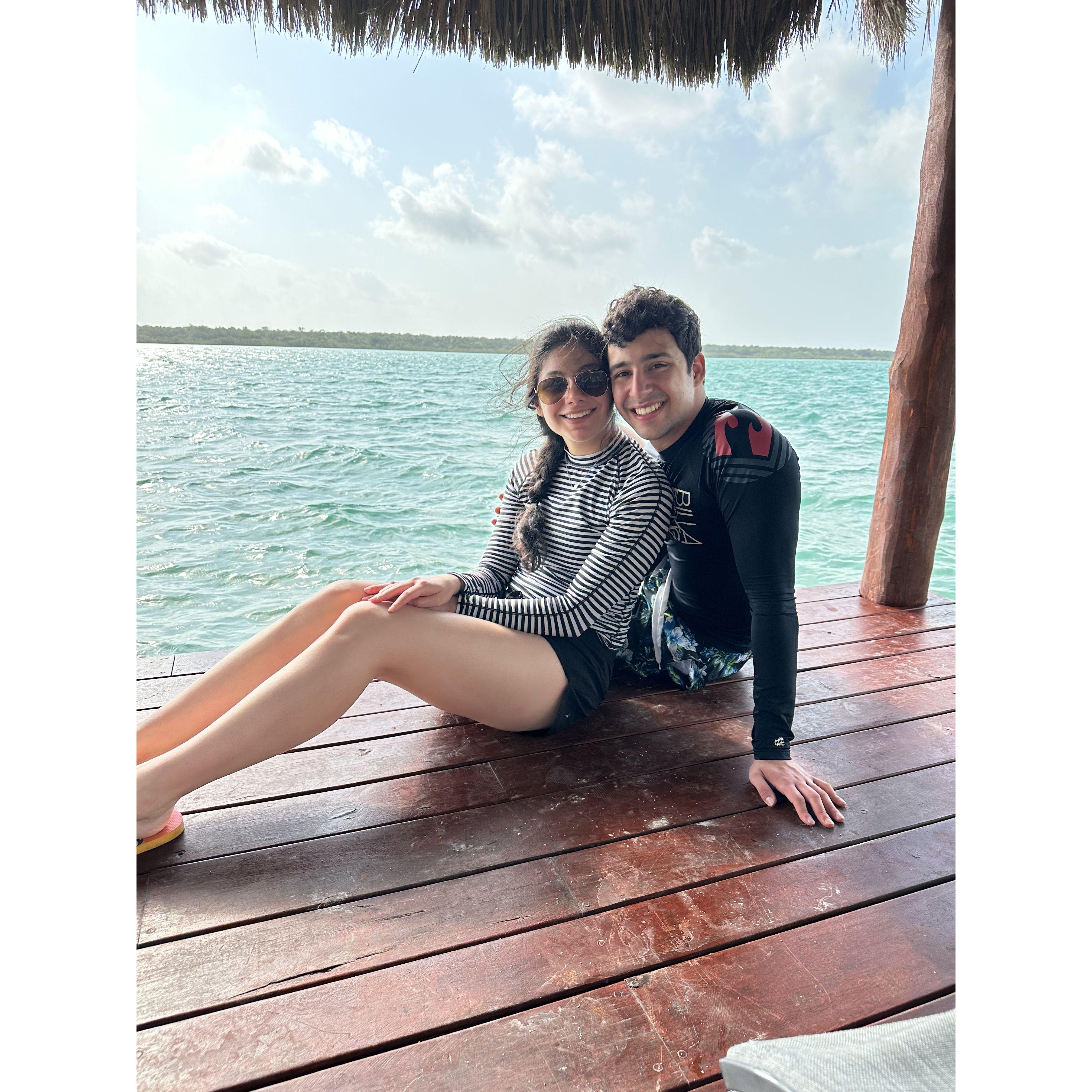 Beach Day in Costa Maya