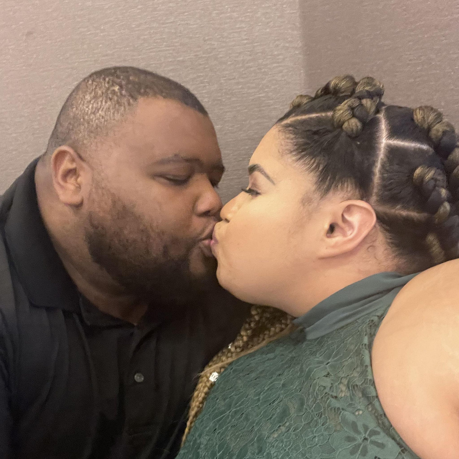 Love me some kisses from my man