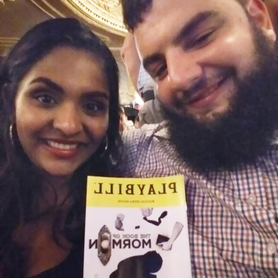 Our first theater excursion: Book of Mormon at the Boston Opera House. Oh Japan! Land of Soy Sauce! And Mothra!