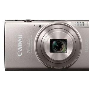 Canon - PowerShot ELPH 360 HS A Full HD Video 20.2-Megapixel Digital Camera - Silver