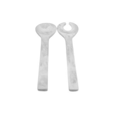 Nashi Home Everyday Servers/Pair-White Swirl